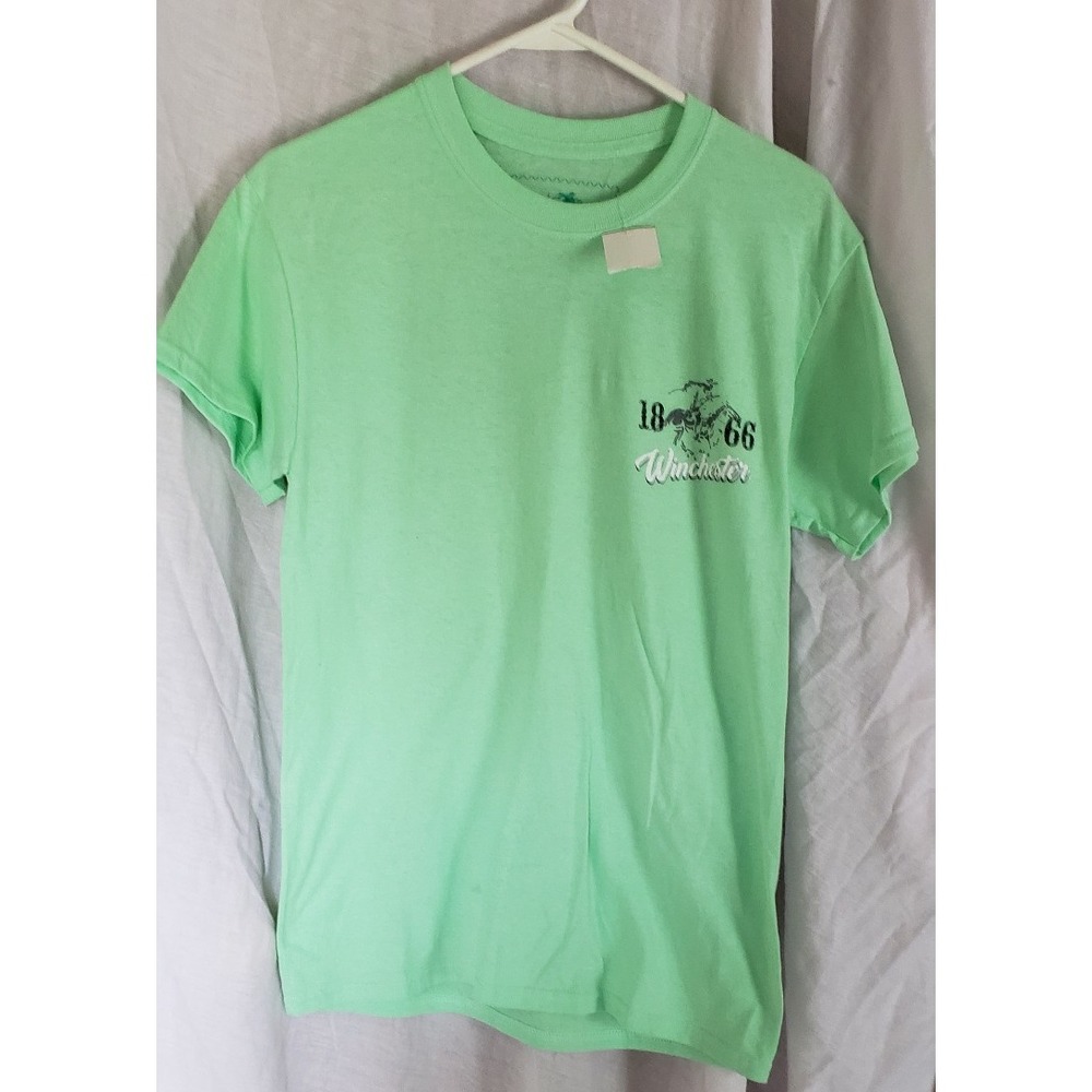 Mens  small light green. Winchester. Tshirt.